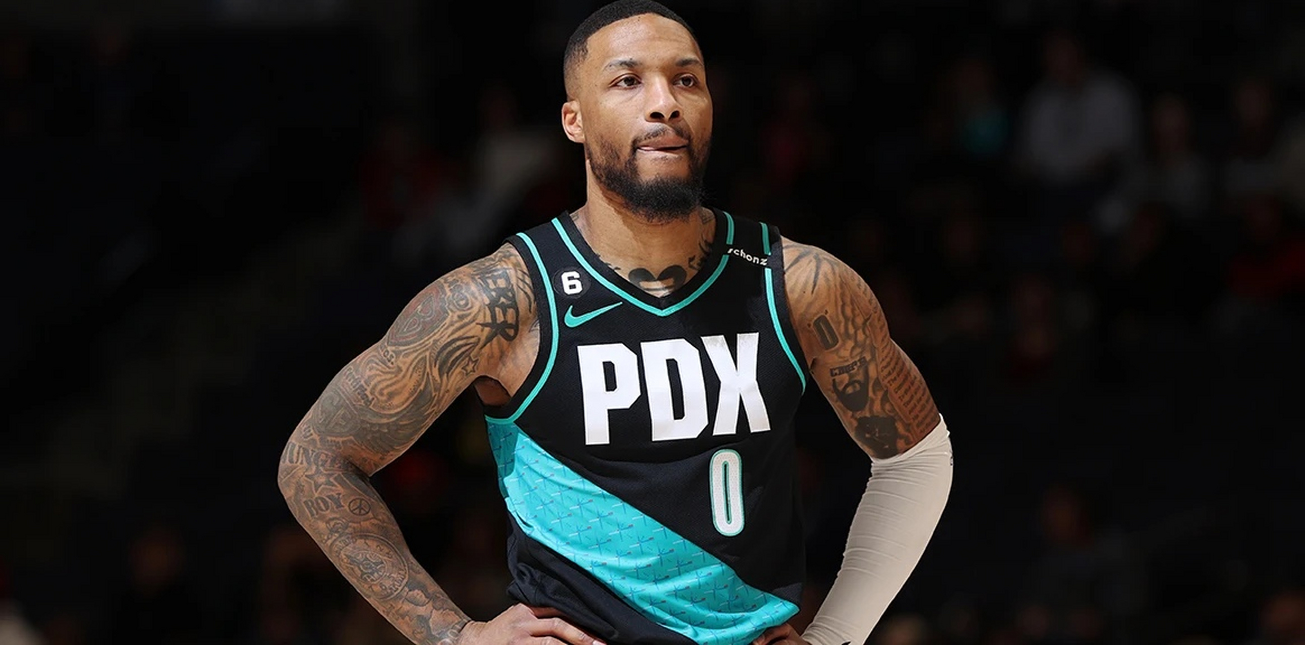 开拓者前锋利拉德在比赛中打出高效数据 开拓者前锋利拉德在比赛中打出高效数据