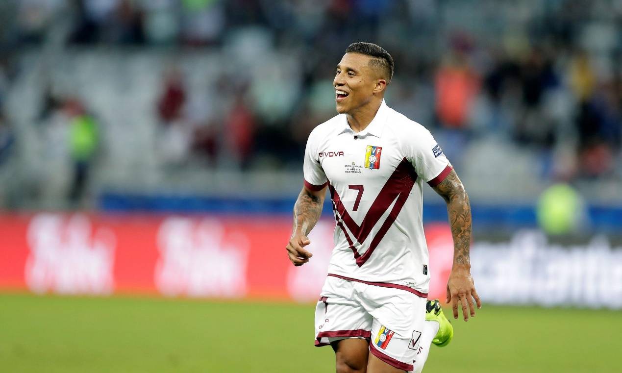 委内瑞拉前锋在欧洲冠军联赛中燃爆全场的简单介绍 委内瑞拉前锋在欧洲冠军联赛中燃爆全场的简单介绍