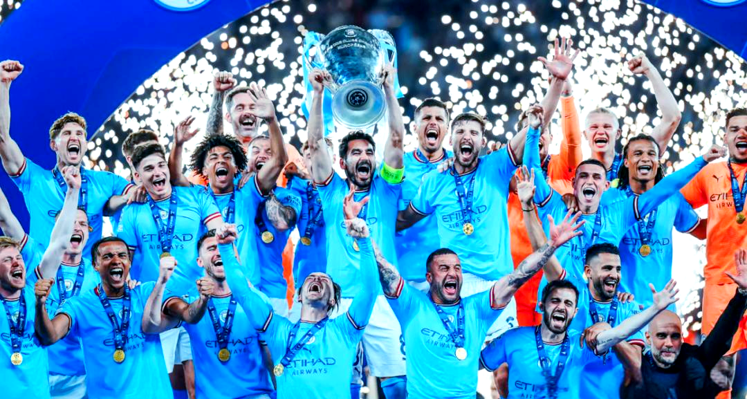 曼城主场击败巴塞罗那,欧冠登顶巧胜 曼城主场击败巴塞罗那,欧冠登顶巧胜