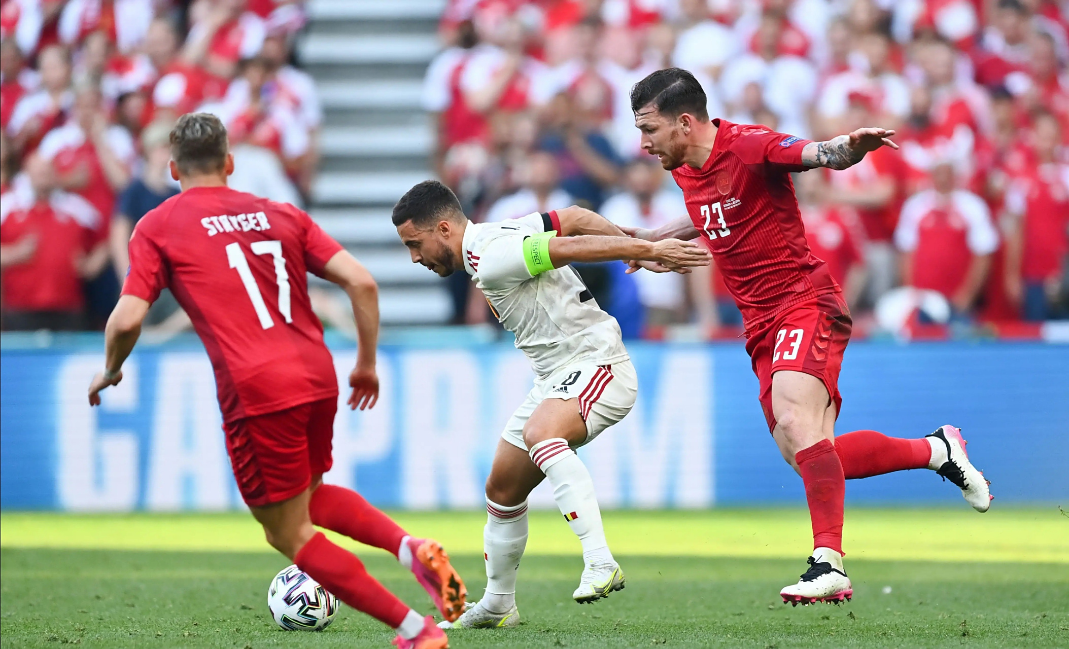 丹麦惨败比利时，晋级希望蒙上阴影